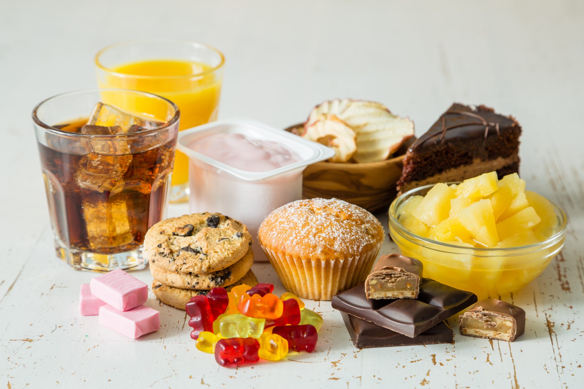 In diesen Lebensmitteln steckt der meiste Zucker